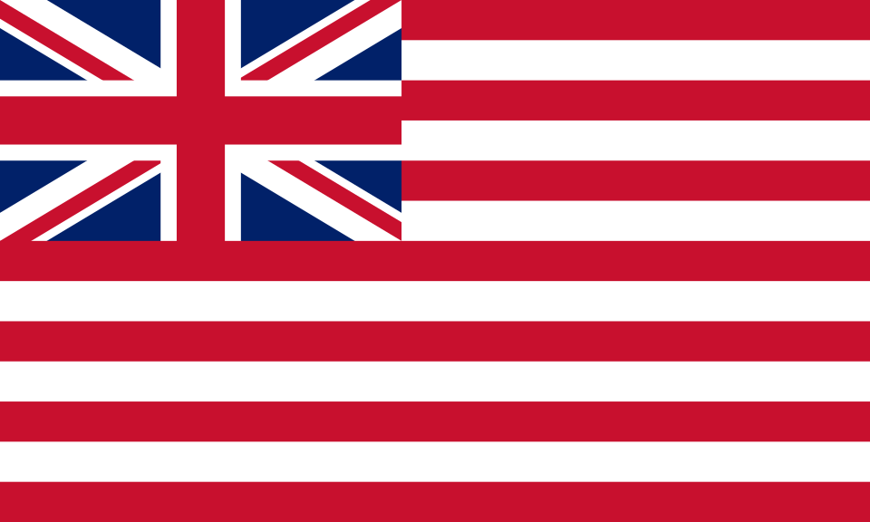 Flag of the ईस्ट इंडिया कंपनी , 1801–1858.